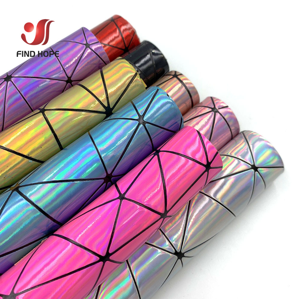 Glitter Vinyl Roll - 19in x 47in Laser Geometrisch Abstract