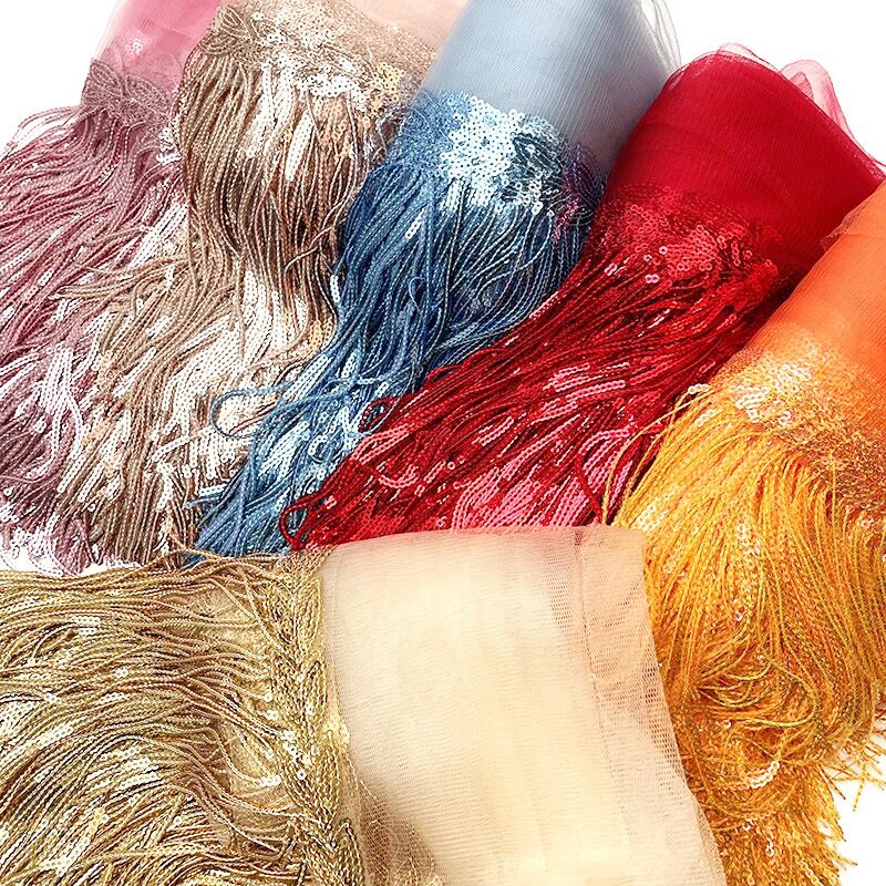 Fringe Ribbon Sewing - 2Yards 30cm DIY Bruiloft Jurk Stof
