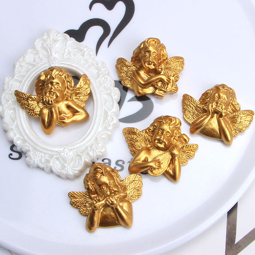 Craft Embellishments - 15 stuks hars engelen accessoires knutsel