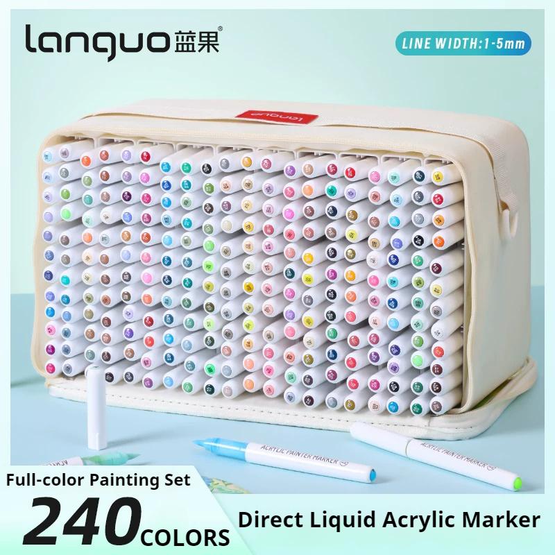 Copic Marker Sketch - LANGUO 240 Kleuren Direct Liquid Acrylmarkerstel