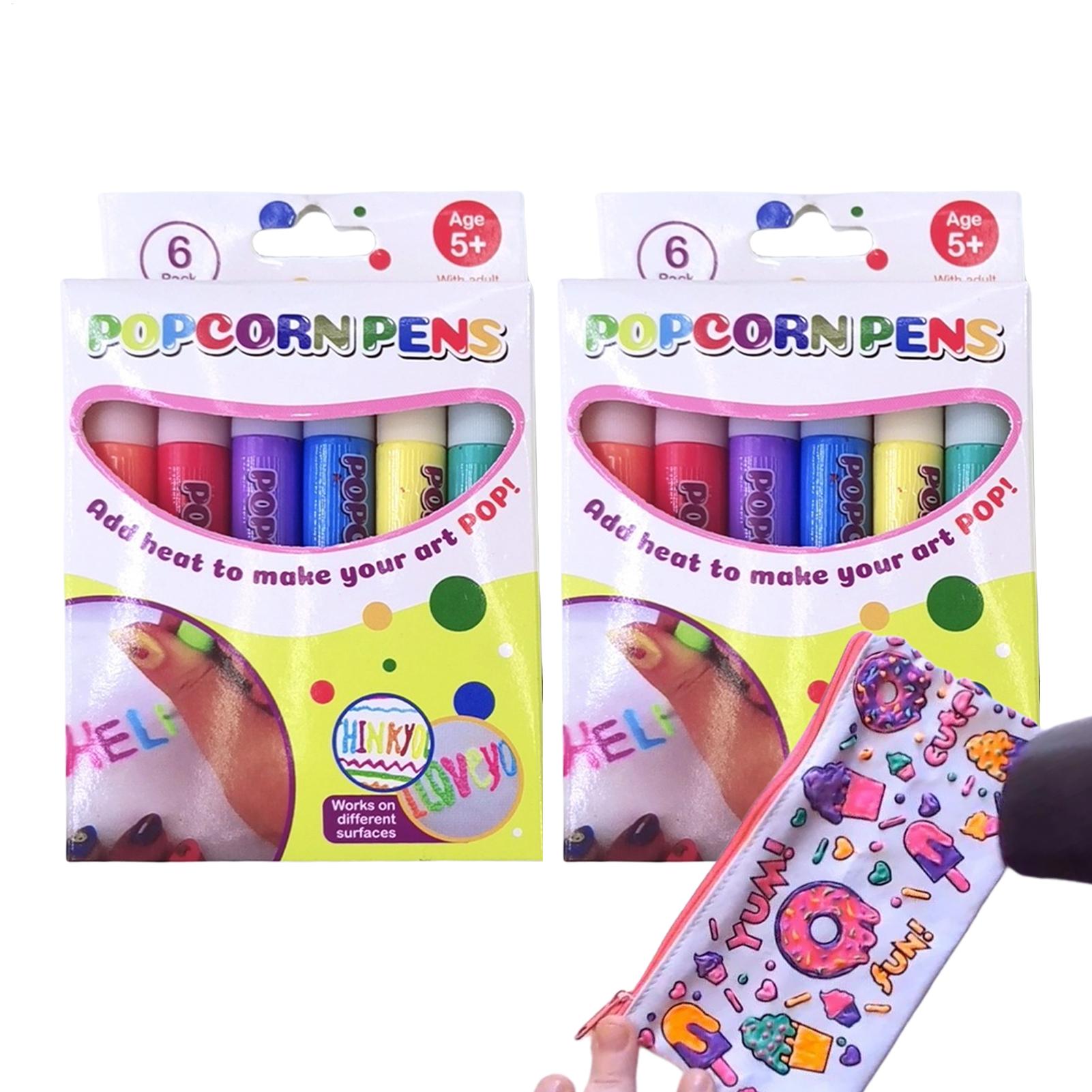 Copic Marker Sketch - 2set DIY Bubbel Popcorn Tekenen Stiften