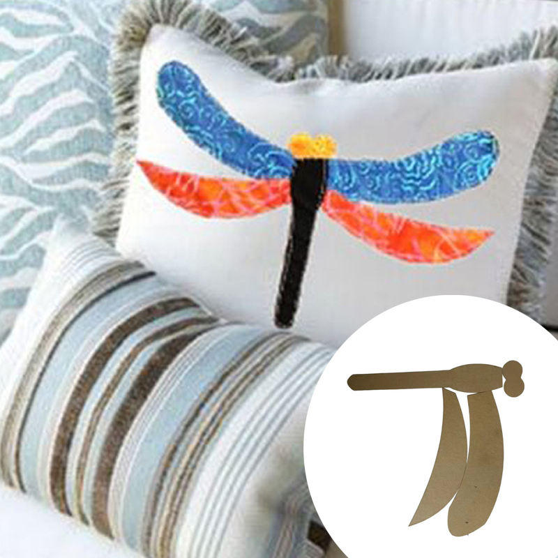 Embroidery Craft - Dragonfly quiltsjabloon transparant naaipatroon geschikt voor