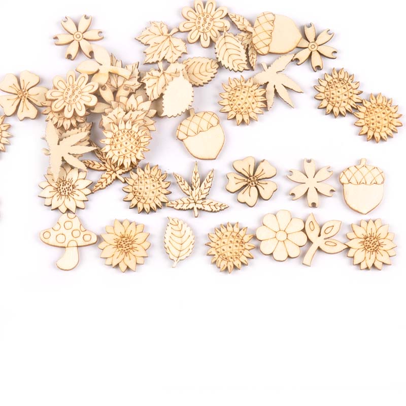 30 Stuks 25-30Mm Hout Diy Acce - Craft Embellishments recensie en prijs