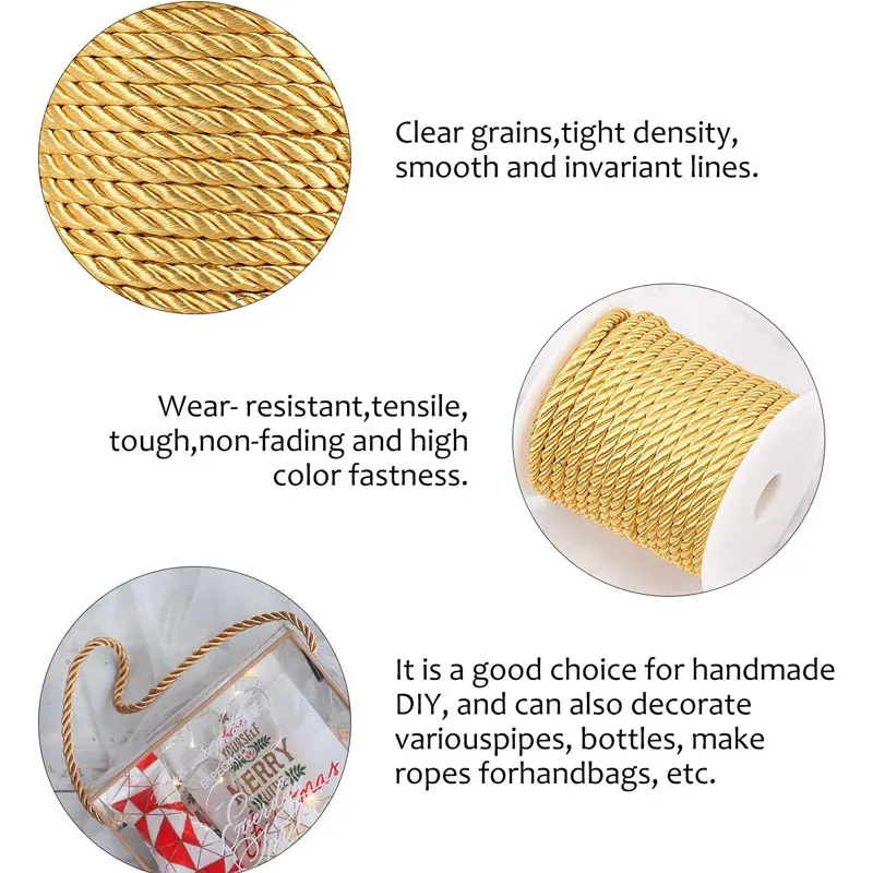 5mm 100 yards gedraaid koord t - Cord Trim Twisted recensie en prijs