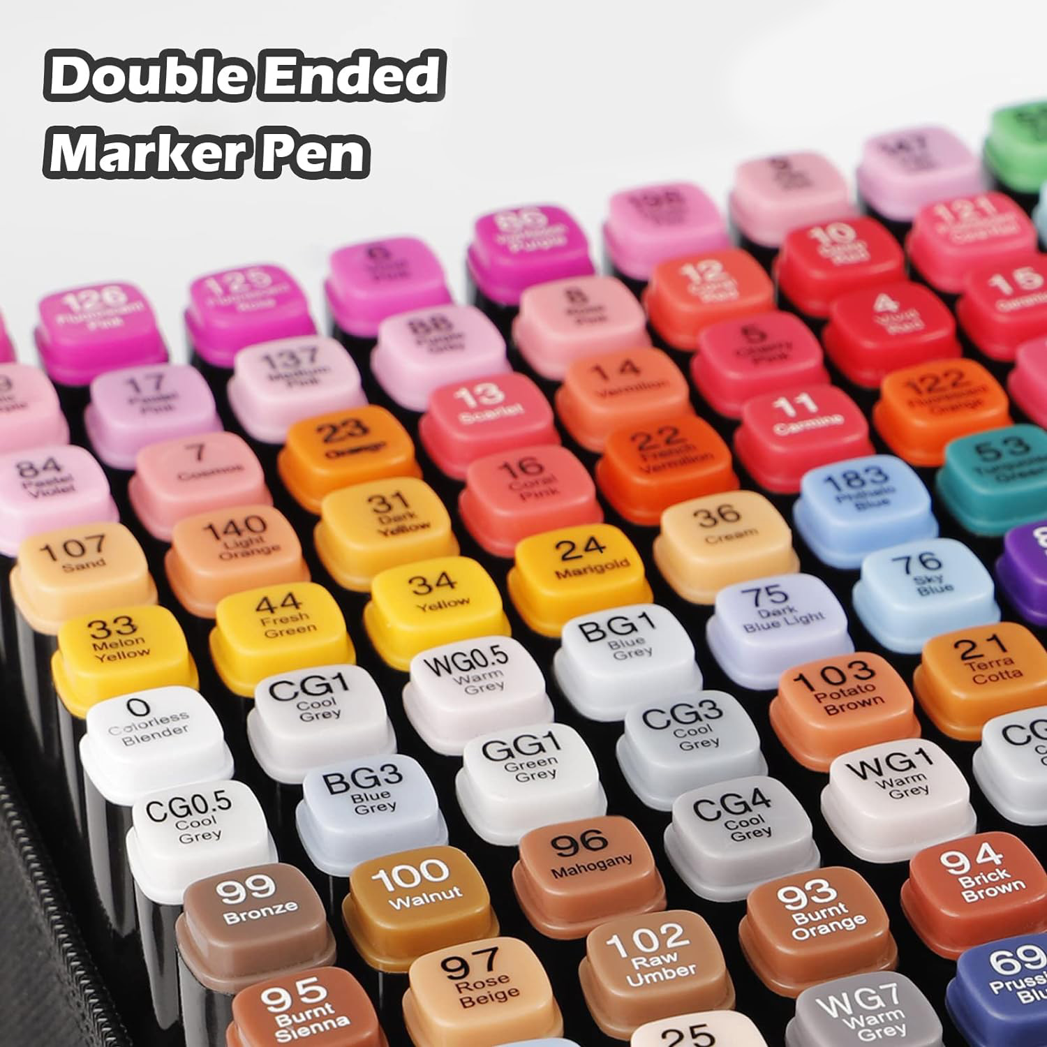 24-262 kleuren alcoholtekening - Copic Marker Sketch recensie en prijs