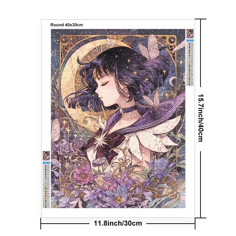 Cartoon Anime Diamant Schilder - Embroidery Embellishments recensie en prijs