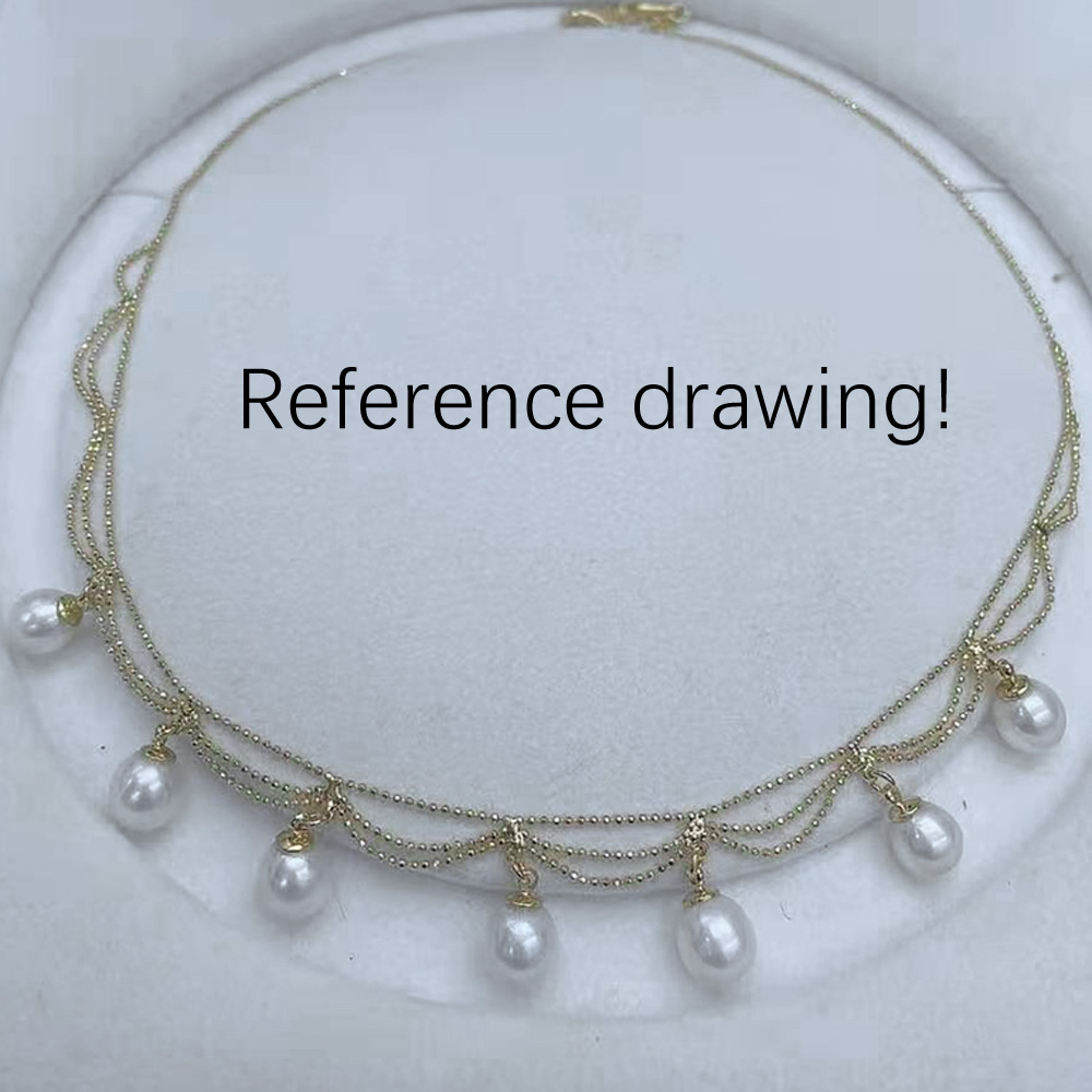 Met Parel Bedels Voor Sieraden - Pearl Trim Chain recensie en prijs