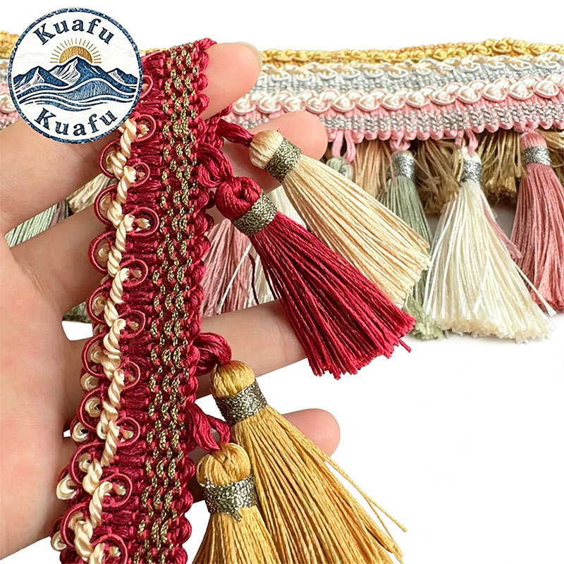 1M Kwasten Kant Polyester Kwas - Fringe Ribbon Sewing recensie en prijs