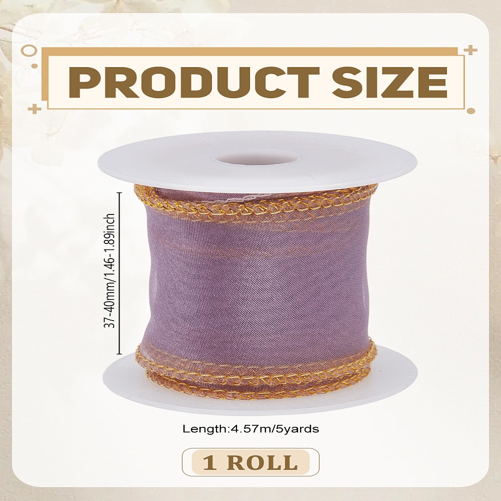 5 yards polyester organzabande - Organza Ribbon Spool recensie en prijs