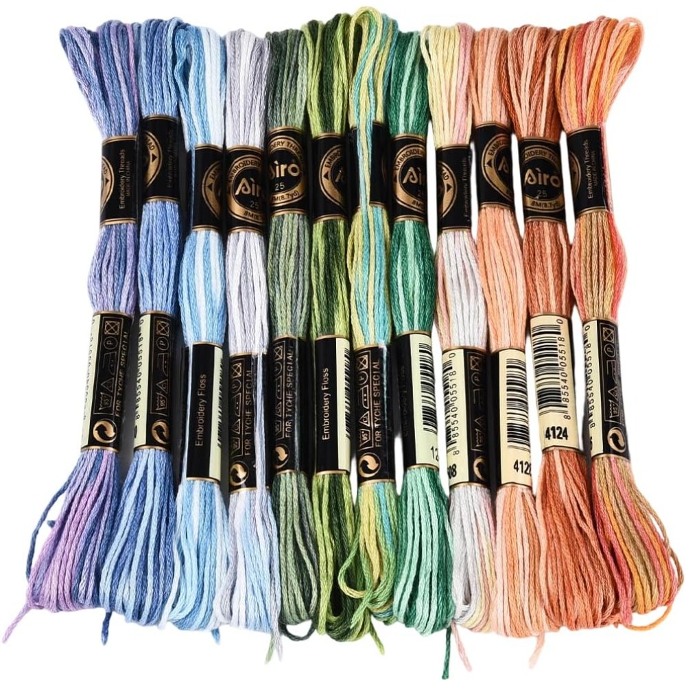 12 klosjes 105 yards kruisstee - Embroidery Embellishments recensie en prijs