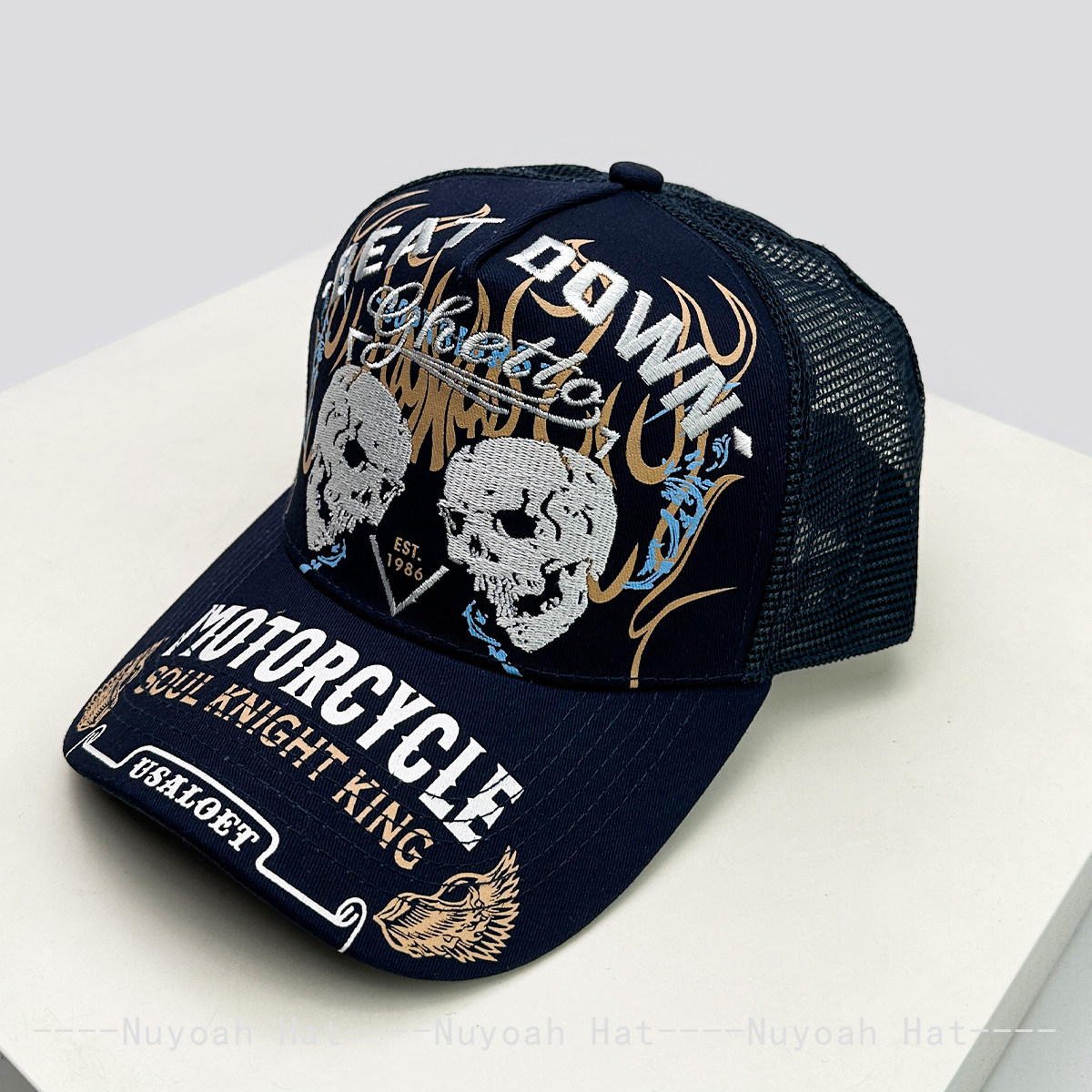 Skull Flame Borduurwerk Hardto - Embroidery Craft recensie en prijs