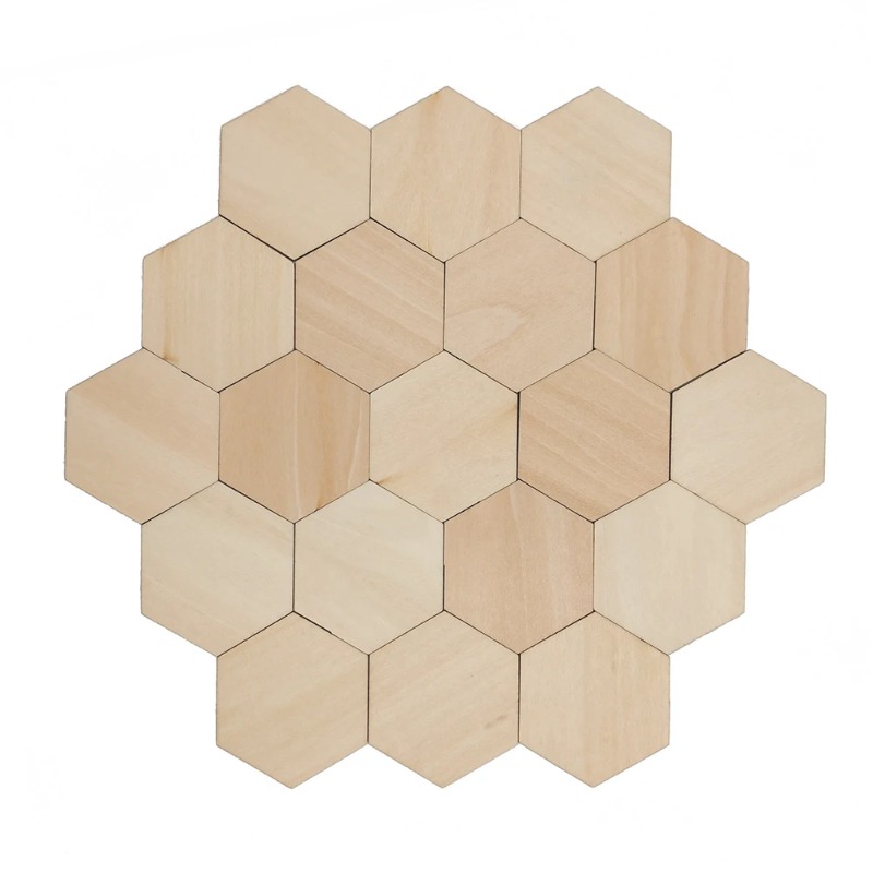 10-120mm Houten Zeshoek Blank  - Christmas Craft Embellishment recensie en prijs