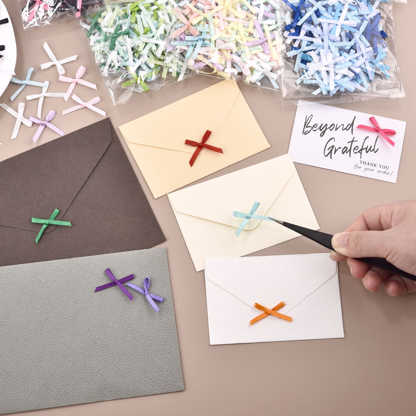 100 Stuks 3mm Linten Mini Sati - Christmas Craft Embellishment recensie en prijs