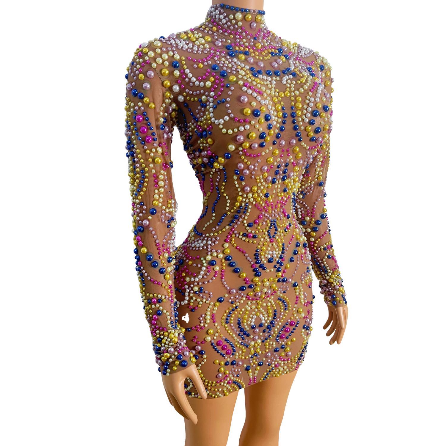 Yeguang Dames Naakt Mesh Veelk - Embellish Knit recensie en prijs