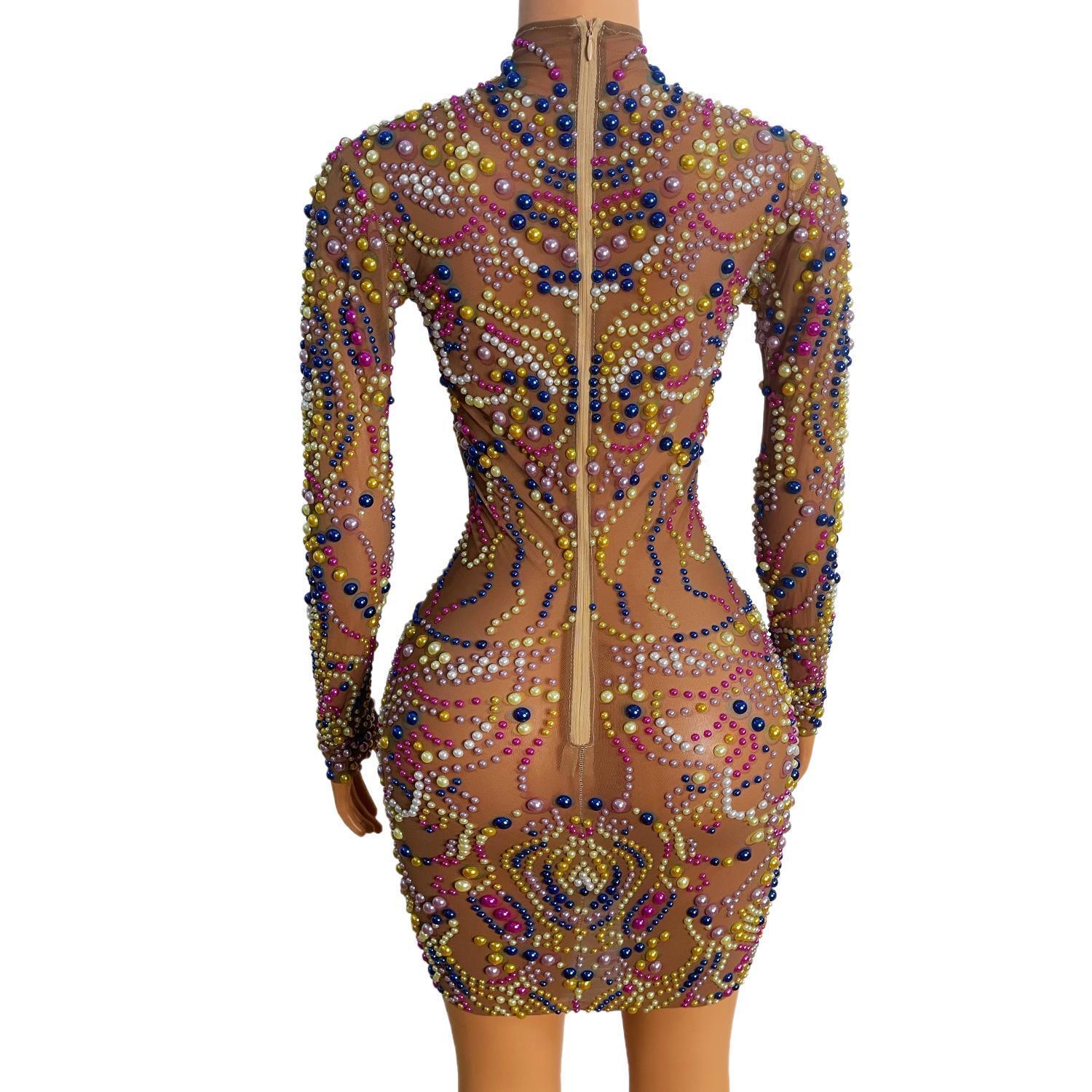 Yeguang Dames Naakt Mesh Veelk - Embellish Knit recensie en prijs