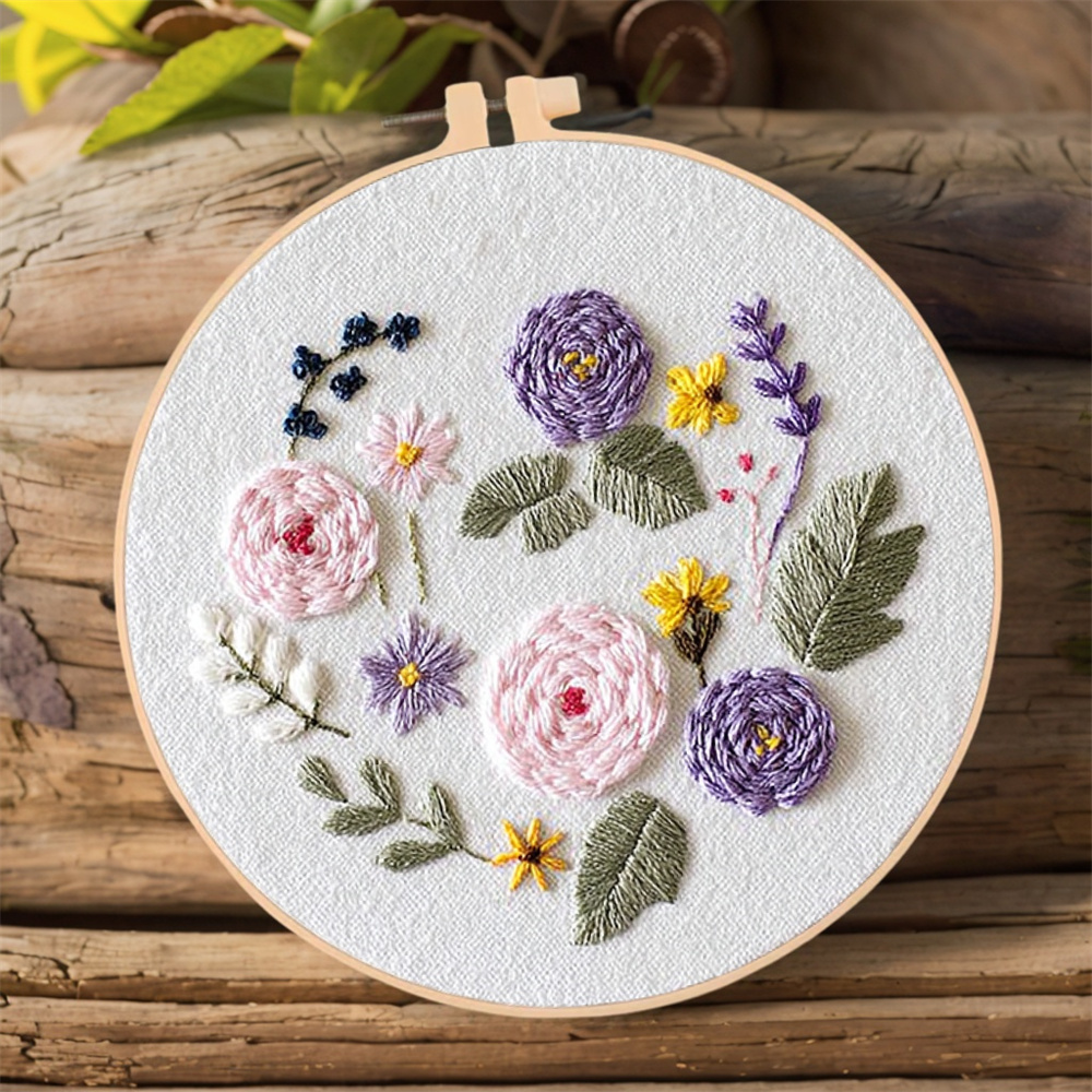MomoArt DIY borduurpakket bloe - Embroidery Craft recensie en prijs