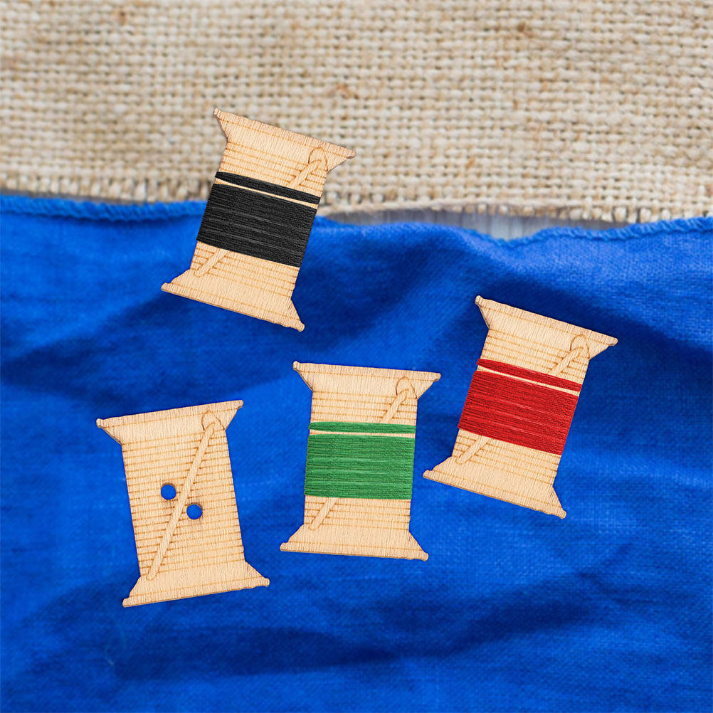 100 stuks houten naaimachine g - Embroidery Craft recensie en prijs